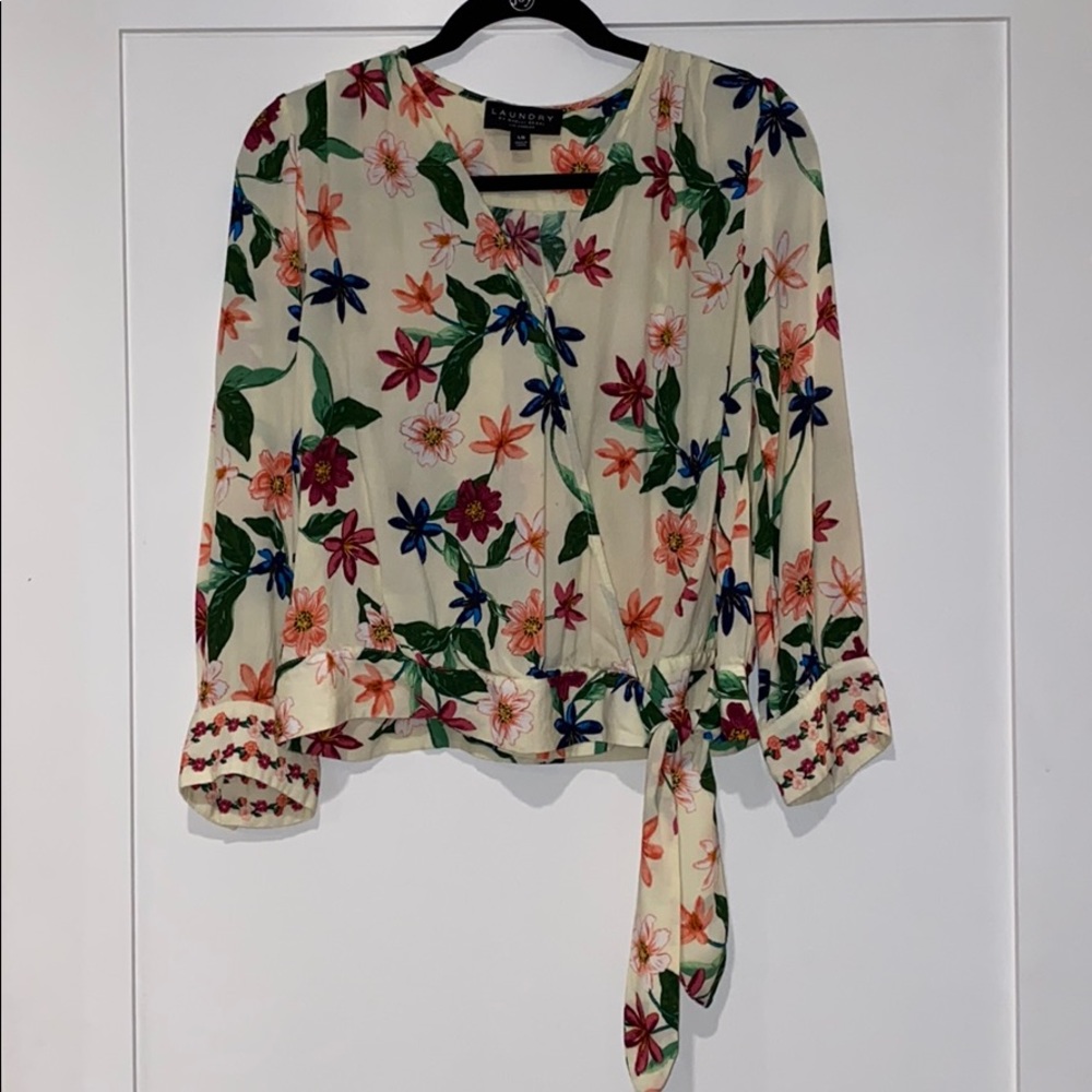 Laundry by Shelli Segal Floral Top